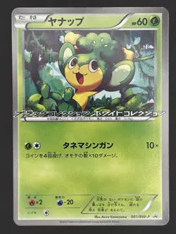 Pokemon Card / Promo Pansage Card 001/BW-P - Image 1