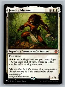 Magic The Gathering The List Reprints Jazal Goldmane #102 MTG TCG CCG - Image 1