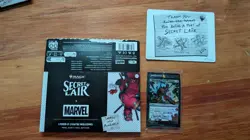 MTG Secret Lair Deadpool I Fixed It Pool Party Foil W/ BONUS Mountain - Image 1