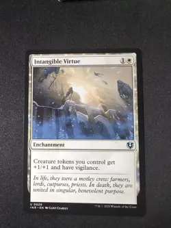 MTG - Intangible Virtue - Free P+P - Image 1