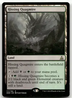 Hissing Quagmire #171 (LP) Oath of the Gatewatch OGW Magic MTG - Image 1