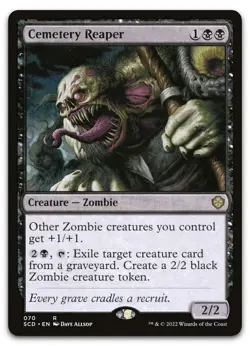 Cemetery Reaper #70 (NM) Starter Commander SCD Magic MTG - Image 1