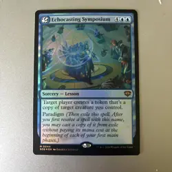 Echocasting Symposium *FOIL Mythic Rare* Magic MtG x1 Secrets of Strixhaven - Image 1