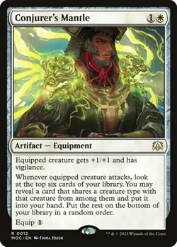 Conjurer's Mantle MOC LP MTG - Image 1