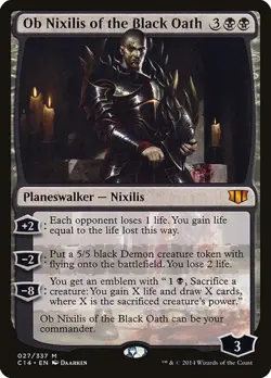 Ob Nixilis of the Black Oath C14 LP MTG - Image 1
