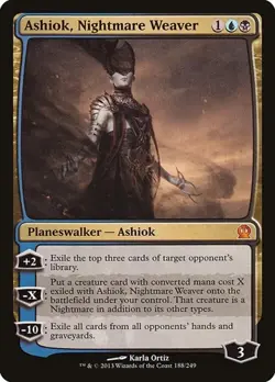 Ashiok, Nightmare Weaver THS LP MTG - Image 1