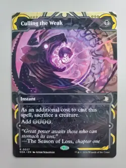 MTG Culling the Weak Secrets of Strixhaven: Mystical Archive Regular Rare - Image 1