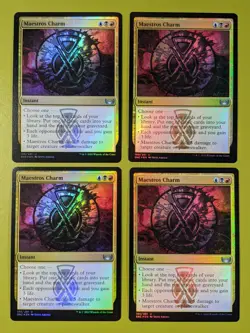 FOIL Maestros Charm x4 Streets of New Capenna 4x Magic the Gathering MTG - Image 1