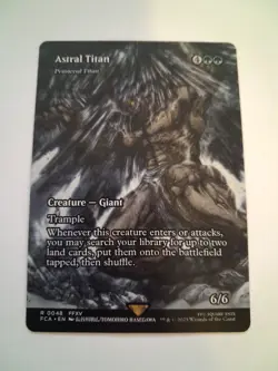 Astral Titan NM FINAL FANTASY Through the Ages Magic the Gathering MTG - Image 1