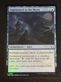 MTG Foundations Imprisoned in the Moon Foil 0156 NM - Image 1