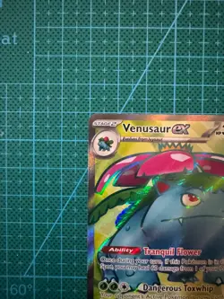 Pokemon TCG Venusaur Ex 182/165 Ultra Rare Scarlet & Violet: 151 English - Image 2