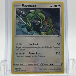 Pokemon TCG McDonald’s 2024 Rayquaza #014/015 NM - Image 1