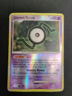 Unown [S] 39/132 Pokemon TCG Diamond & Pearl: Secret Wonders Reverse Holo DMG - Image 1