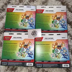 Pokemon First Partner Illustration Collection 1 x4 Boxes | Same Day Dispatch ✅🔥 - Image 2
