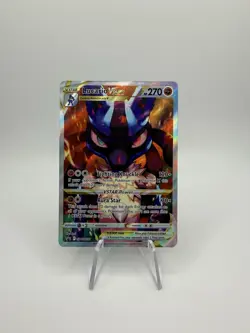 Pokemon Lucario VSTAR SWSH291 Promo Full Art Holo English 2022 Vstar 270 HP 120+ - Image 2