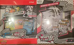 Pokemon Scarlet & Violet Black Bolt White Flare Binder Poster Box 2-Pack - Image 1