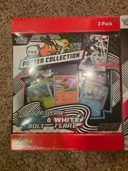 Pokemon Scarlet & Violet Black Bolt White Flare Binder Poster Box 2-Pack - Image 2