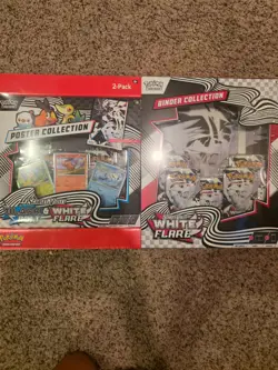 Pokemon Scarlet & Violet Black Bolt White Flare Binder Poster Box 2-Pack - Image 4