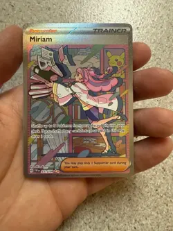 Pokemon: Miriam SIR 251/198 Scarlet & Violet Base Set - NM PACK FRESH - Image 2