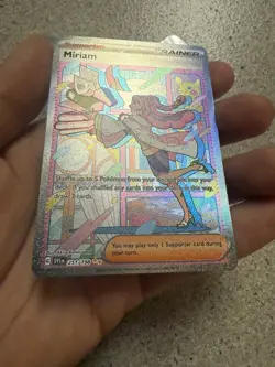 Pokemon: Miriam SIR 251/198 Scarlet & Violet Base Set - NM PACK FRESH - Image 3