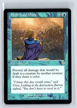 WELL-LAID PLANS - Invasion - MTG Magic the Gathering Card - Rare - Image 1