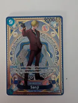 One Piece CCG Sanji OP06-119 Fist of Divine Speed English SP Parallel Card - Image 3
