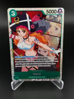 Nami OP02-036 Super Rare Paramount War One Piece NM - Image 1