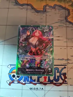 One Piece ST 24 GREEN Jewelry Bonney *Deck Only* - Image 1