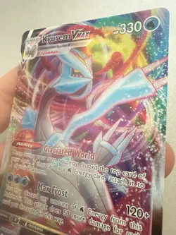 Kyurem VMAX Ultra Rare 049/196 (NM-LP)- Pokemon Card Lost Origin - Image 4