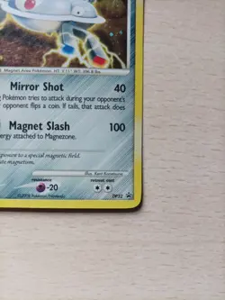 Magnezone DP32 Black Star Promo Cosmos Holo Pokemon Card Played Condition - Image 4