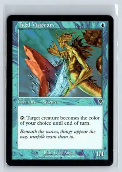 TIDAL VISIONARY - Invasion - MTG Magic the Gathering Card - Common - Image 1
