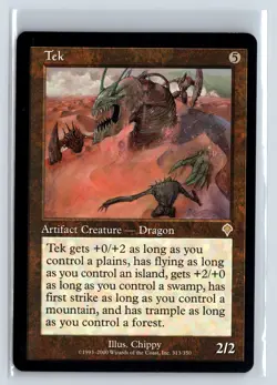 TEK - Invasion - MTG Magic the Gathering Card - Rare - Image 1
