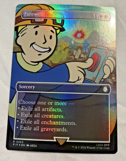 Farewell Foil Borderless PIP #0353 MTG Fallout Near Mint Magic The Gathering - Image 1