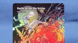 Battle at the Big Bridge Fatal Push Showcase Borderless Foil FCA 009 MTG 🔮 M/NM - Image 2