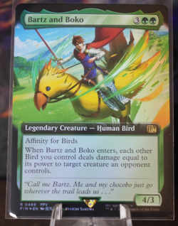 Bartz and Boko (Extended Art) Final Fantasy Foil - Image 1