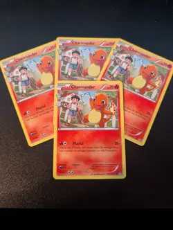 x4 Charmander RC3/RC32 Generations Regular Common Pokemon TCG 2016 LP - Image 1