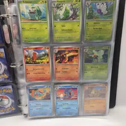 151 pokemon cards lot english 150 Plus Cards And 12 Energy In Protcive Binder - Image 3