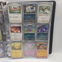 151 pokemon cards lot english 150 Plus Cards And 12 Energy In Protcive Binder - Image 5
