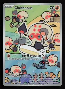 Clobbopus - 207/191 Pokemon SV08: Surging Sparks Illustration Rare NM - Image 1