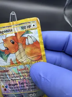 Pokemon TCG Dragonite Expedition Base Set - 9/165 - Reverse Holo - Heavily DMG - Image 3