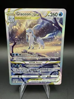 Pokemon Glaceon VSTAR GG40/GG70 Crown Zenith: Galarian Gallery Pack Fresh - NM - Image 1