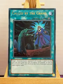 Vom Grab Gerufen RA01-EN057 Ultra Rare Englisch NM YUGIOH - Image 1
