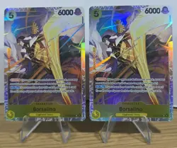 2x Borsalino Eb04-058 SR One Piece Card OP15 ENGLISH NM - Image 1