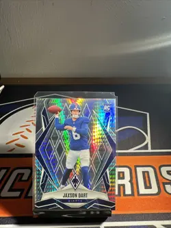 2025 Panini Phoenix #200 Jaxon Dart Hyper Prism - NY Giants - Image 1