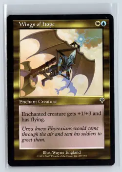 WINGS OF HOPE - Invasion - MTG Magic the Gathering Card - Common - Image 1