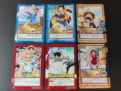 One Piece Carddass Hyper Battle Japanese Card Luffy H22 H32 lot C490 C491 eb307 - Image 1