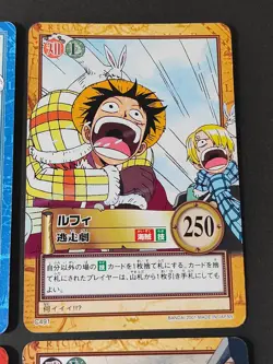 One Piece Carddass Hyper Battle Japanese Card Luffy H22 H32 lot C490 C491 eb307 - Image 2