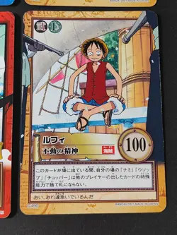 One Piece Carddass Hyper Battle Japanese Card Luffy H22 H32 lot C490 C491 eb307 - Image 3