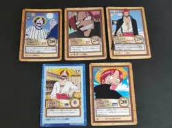 One Piece Bandai Card Carddass Hyper Battle Shanks Lot C123 S06 C303 C267 eb337 - Image 1