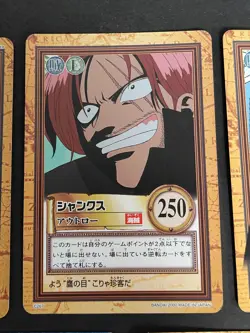 One Piece Bandai Card Carddass Hyper Battle Shanks Lot C123 S06 C303 C267 eb337 - Image 3